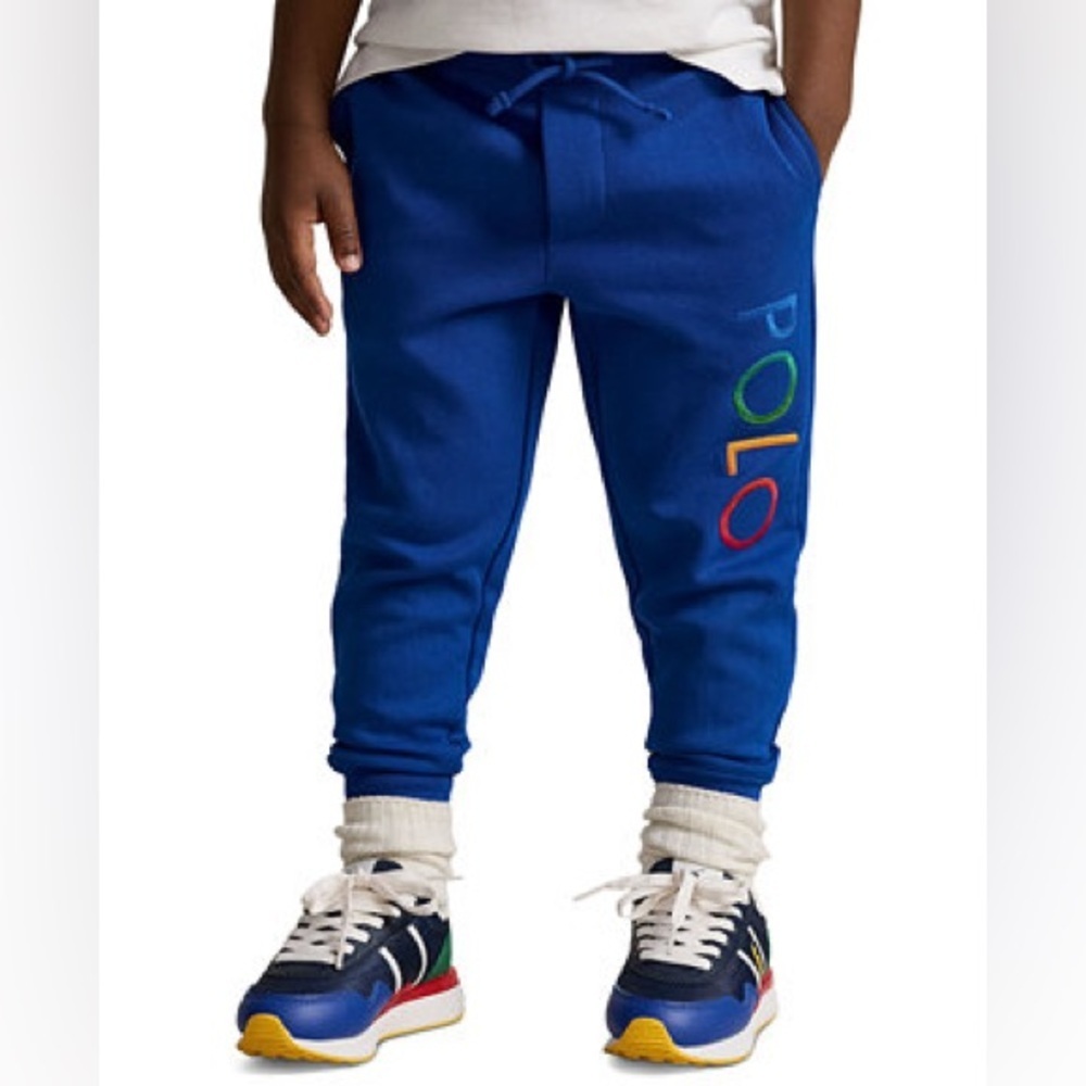 Polo by Ralph Lauren
Toddler and Little Boys Ombre-Logo Double-Knit Jogger Pants